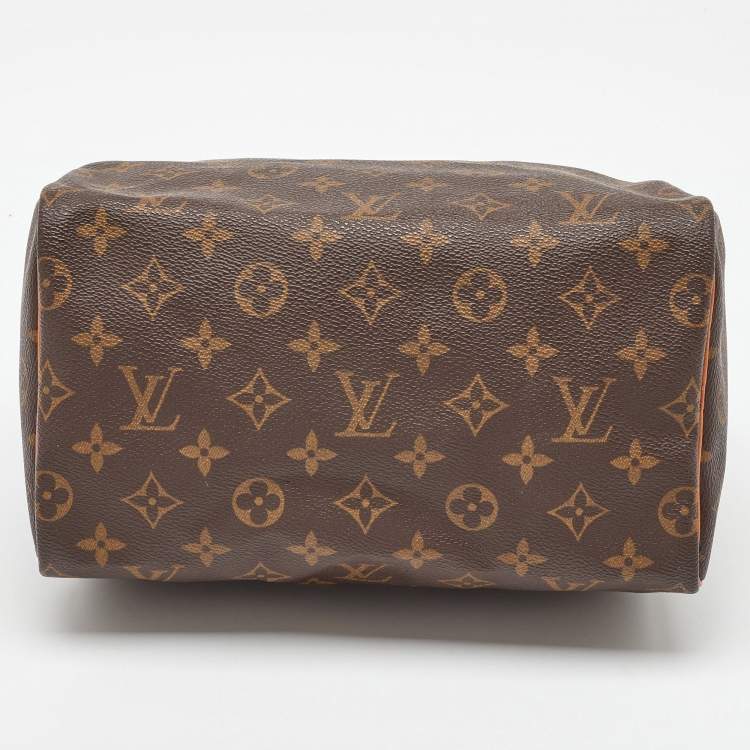 Pre Owned Louis Vuitton Monogram Canvas Speedy 25 Bag