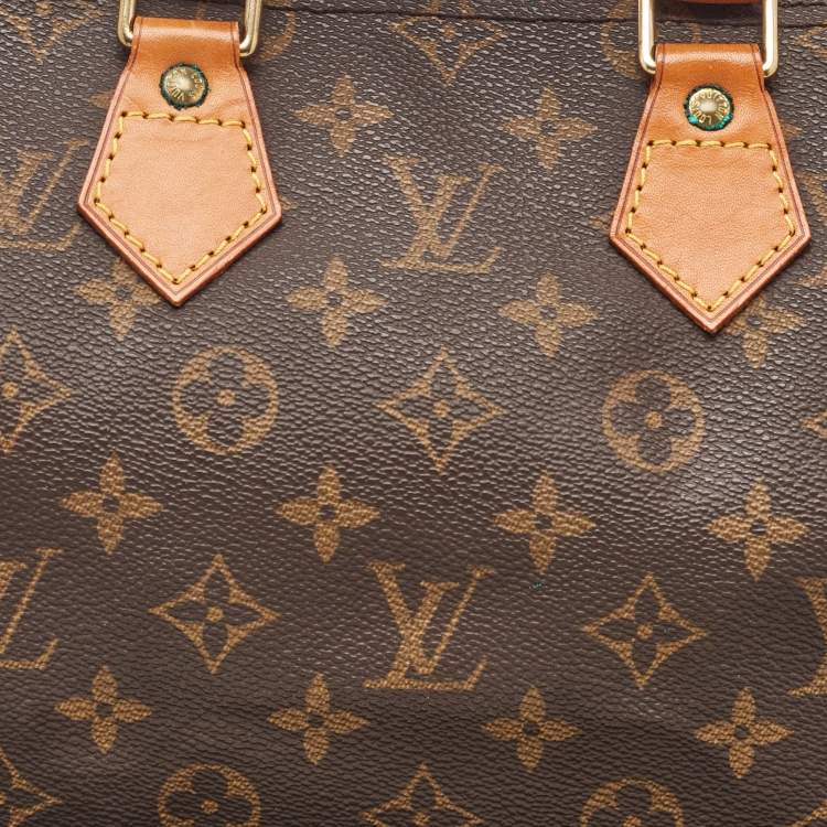Pre Owned Louis Vuitton Monogram Canvas Speedy 25 Bag