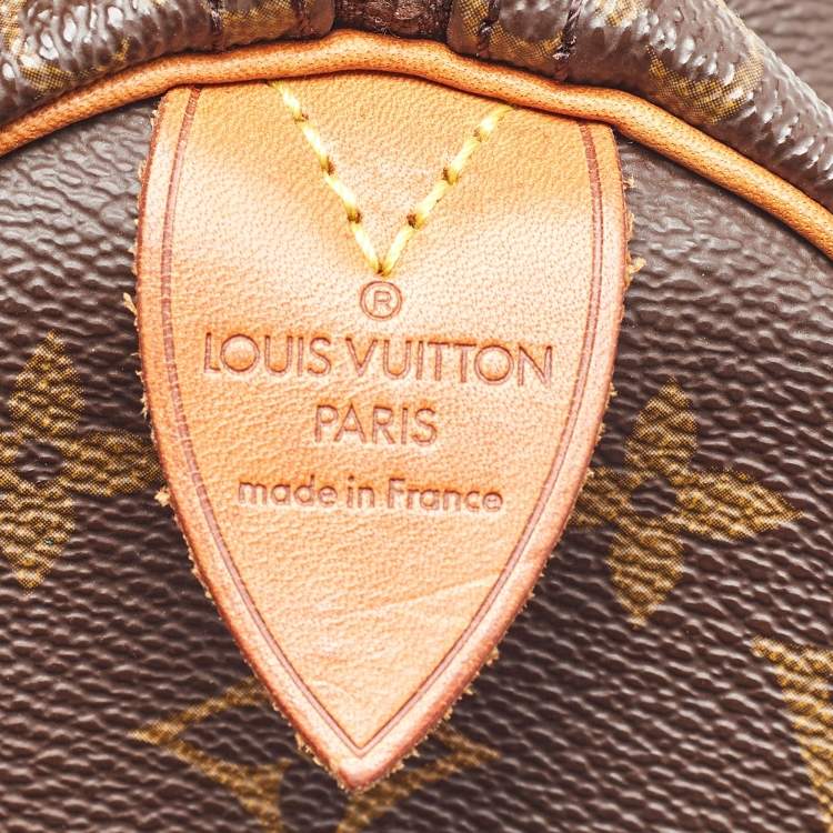Pre Owned Louis Vuitton Monogram Canvas Speedy 25 Bag