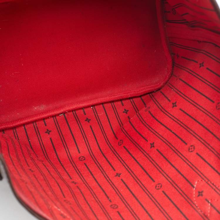 Pre Owned Louis Vuitton Damier Ebene Canvas Neverfull MM Bag