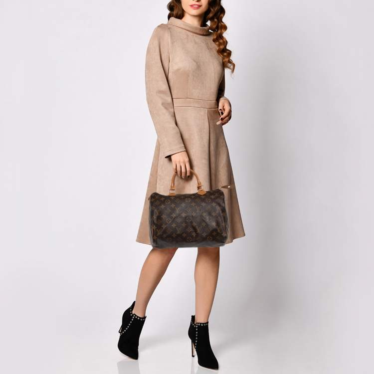 Pre Owned Louis Vuitton Monogram Canvas Speedy 30 Bag