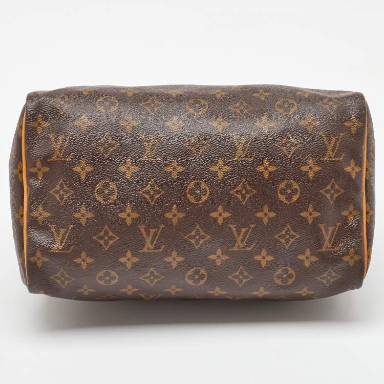 Pre Owned Louis Vuitton Monogram Canvas Speedy 30 Bag