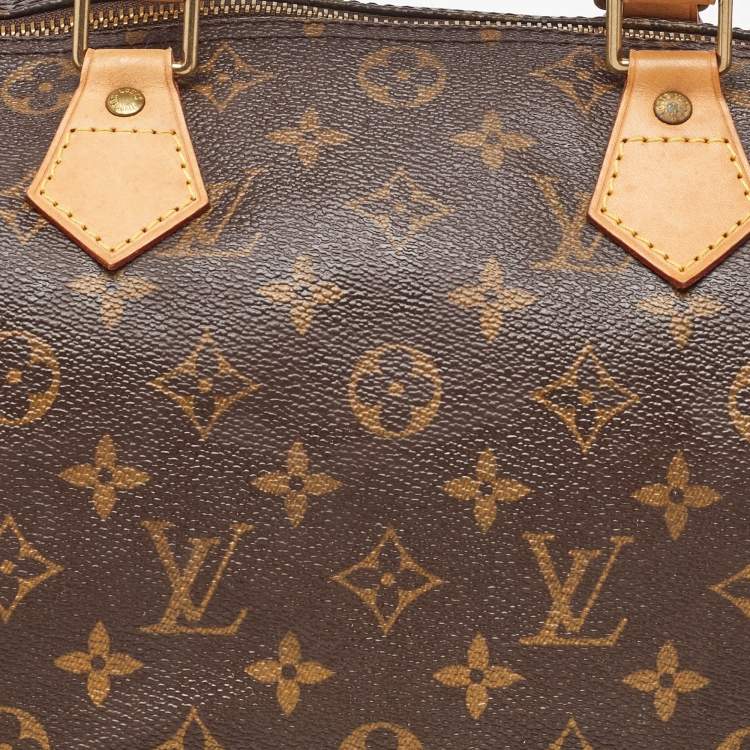 Pre Owned Louis Vuitton Monogram Canvas Speedy 30 Bag
