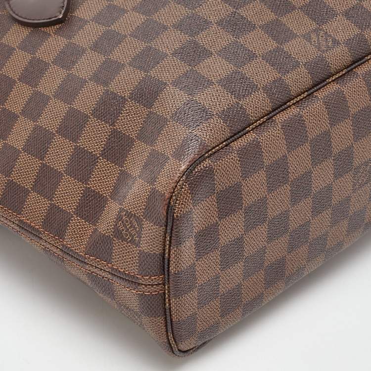 Pre Owned Louis Vuitton Damier Ebene Canvas Neverfull PM Bag