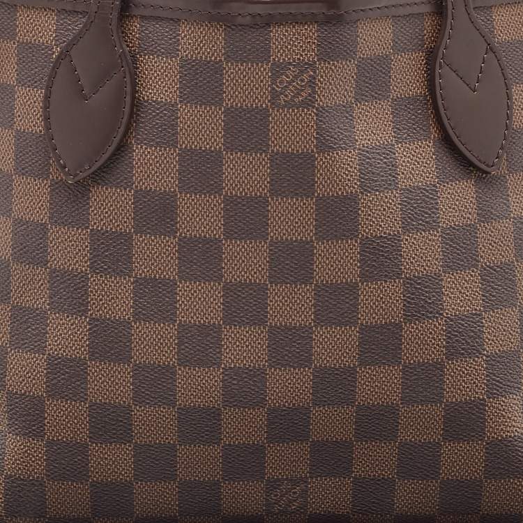 Pre Owned Louis Vuitton Damier Ebene Canvas Neverfull PM Bag