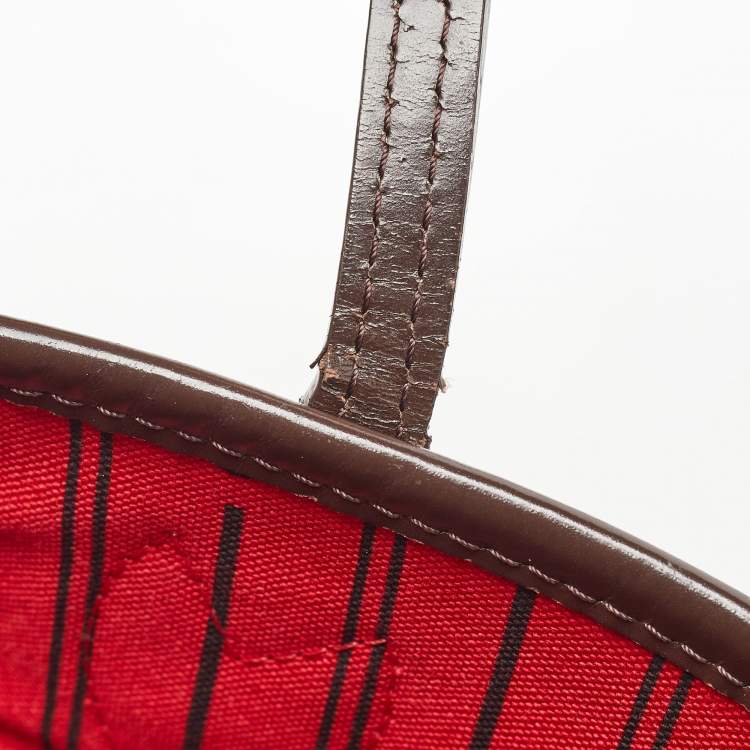 Pre Owned Louis Vuitton Damier Ebene Canvas Neverfull PM Bag