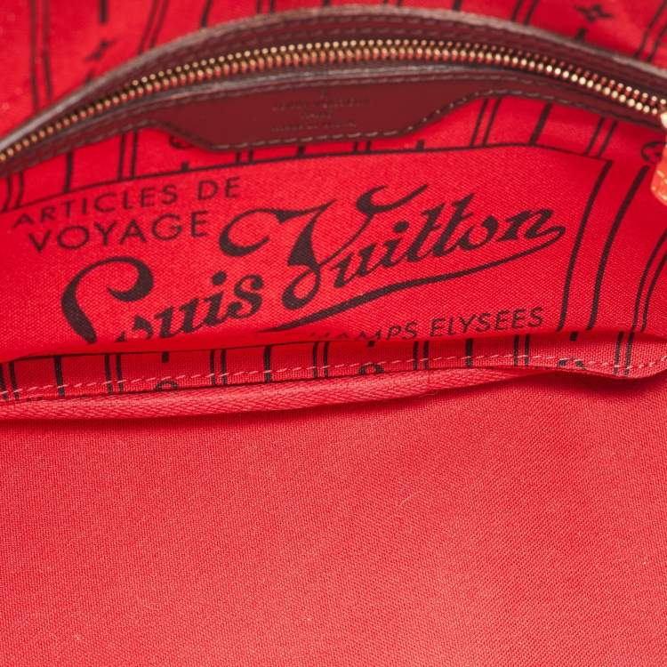 Pre Owned Louis Vuitton Damier Ebene Canvas Neverfull PM Bag