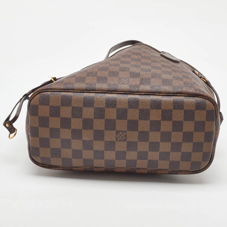 Pre Owned Louis Vuitton Damier Ebene Canvas Neverfull PM Bag