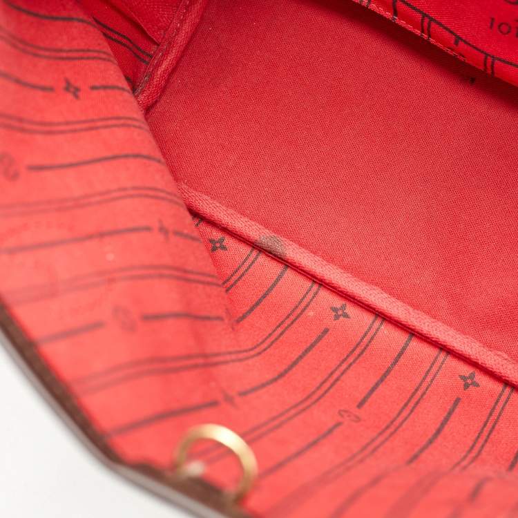 Pre Owned Louis Vuitton Damier Ebene Canvas Neverfull PM Bag
