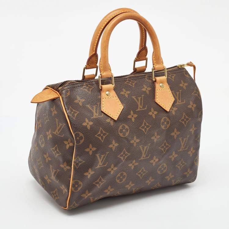 Pre Owned Louis Vuitton Monogram Canvas Speedy 25 Bag