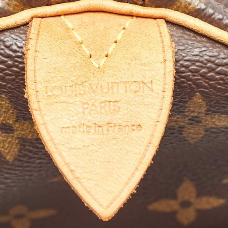 Pre Owned Louis Vuitton Monogram Canvas Speedy 25 Bag
