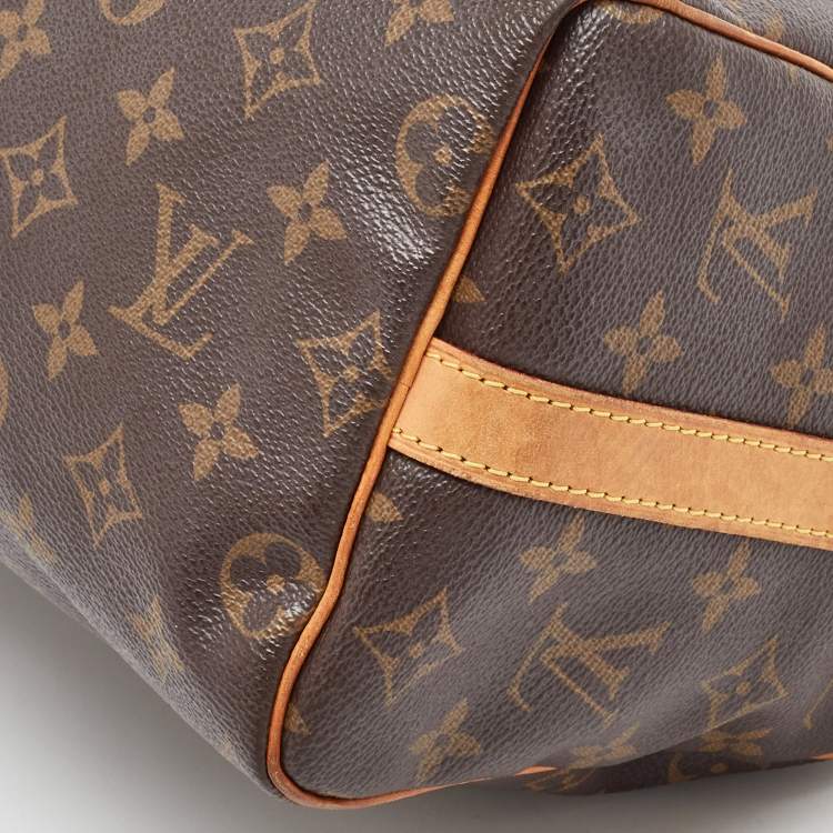 Pre Owned Louis Vuitton Monogram Canvas Speedy Bandoulière 25 Bag