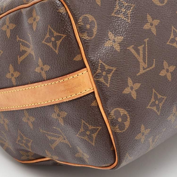 Pre Owned Louis Vuitton Monogram Canvas Speedy Bandoulière 25 Bag