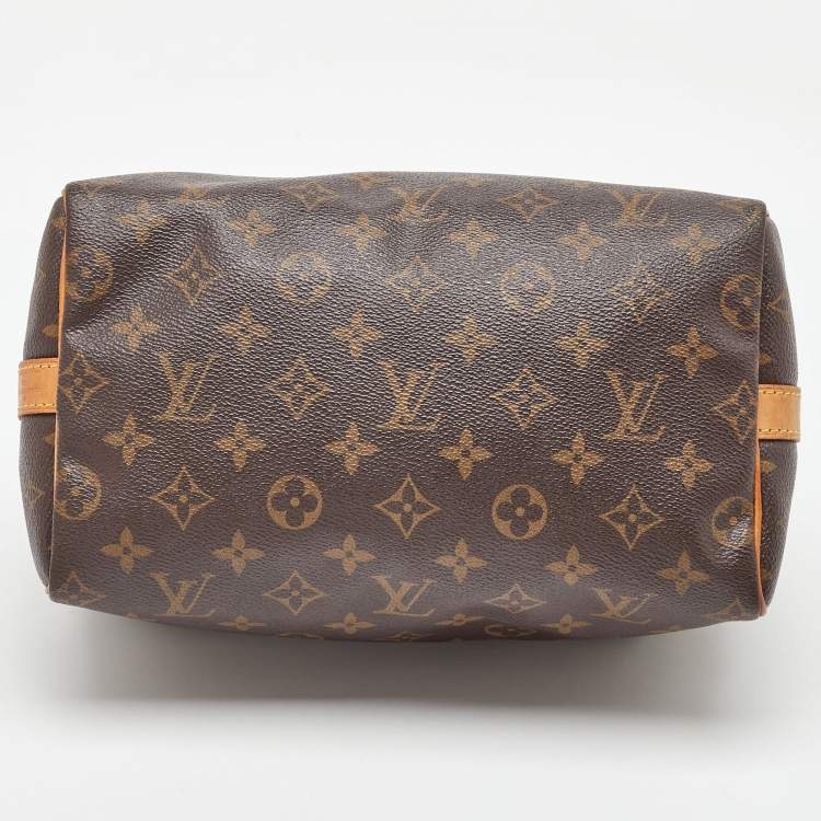 Pre Owned Louis Vuitton Monogram Canvas Speedy Bandoulière 25 Bag