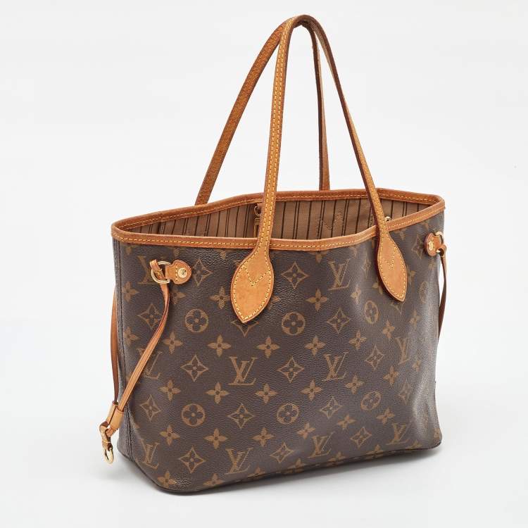 Pre Owned Louis Vuitton Monogram Canvas Neverfull PM Bag