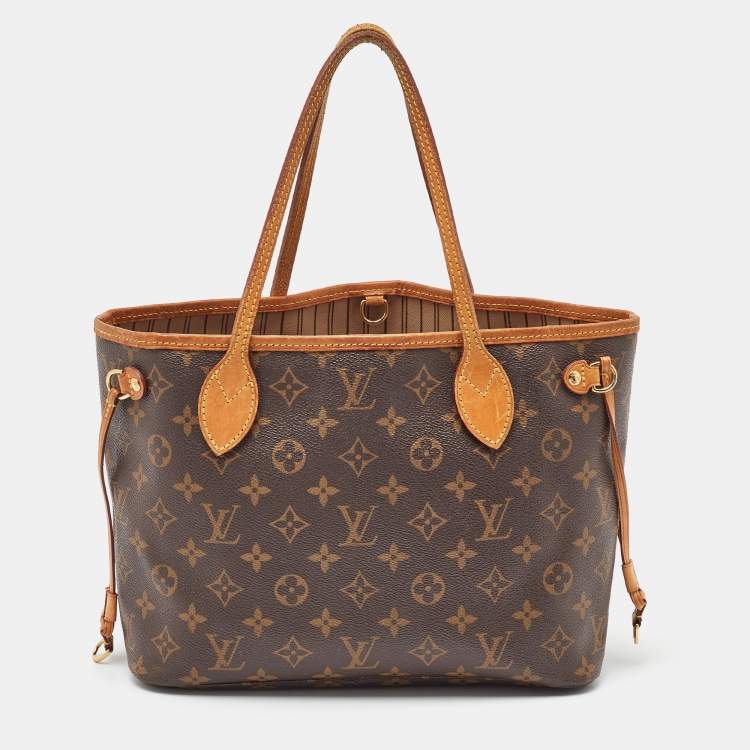 Pre Owned Louis Vuitton Monogram Canvas Neverfull PM Bag
