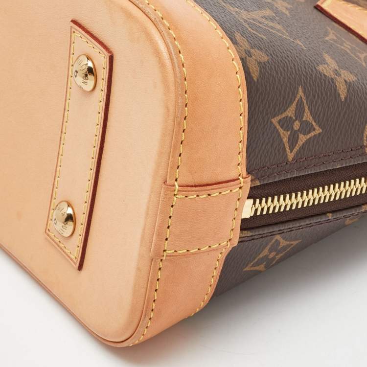 Pre Owned Louis Vuitton Monogram Canvas Alma BB Bag