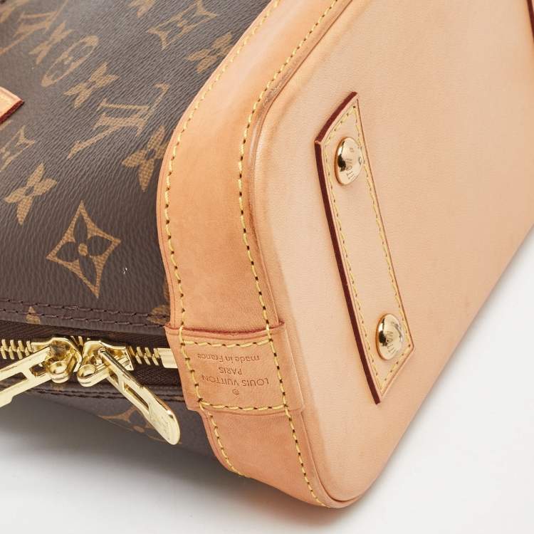 Pre Owned Louis Vuitton Monogram Canvas Alma BB Bag