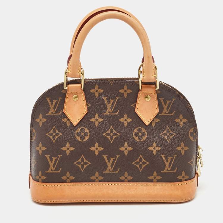 Pre Owned Louis Vuitton Monogram Canvas Alma BB Bag