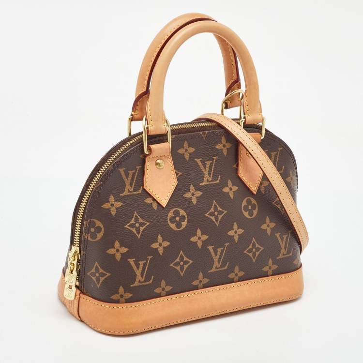 Pre Owned Louis Vuitton Monogram Canvas Alma BB Bag