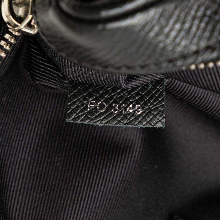 Pre Owned Louis Vuitton Black Monogram Eclipse Outdoor Bumbag