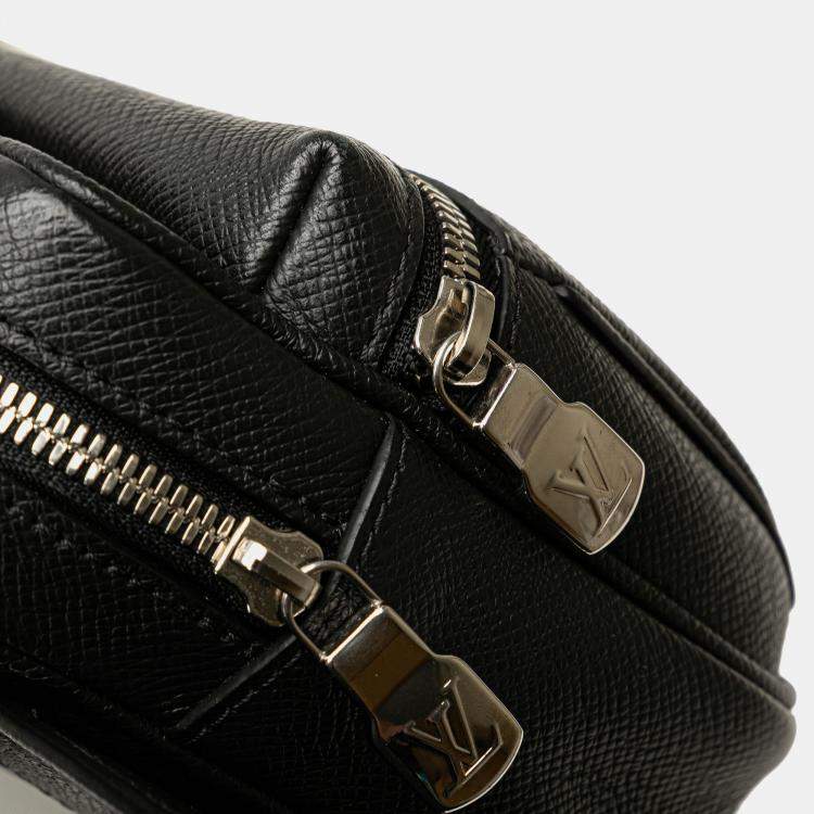 Pre Owned Louis Vuitton Black Monogram Eclipse Outdoor Bumbag
