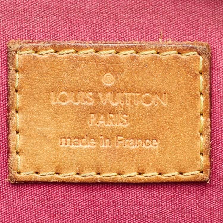 Pre Owned Louis Vuitton Indian Rose Monogram Vernis Alma BB Bag