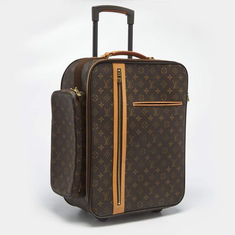 Pre Owned Louis Vuitton Monogram Canvas Bosphore 50 Luggage