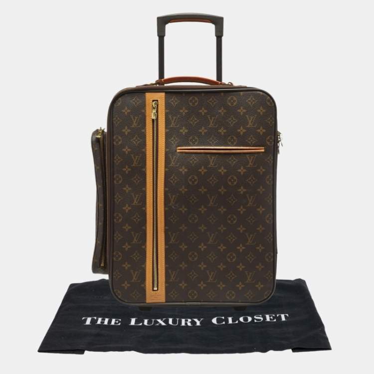 Pre Owned Louis Vuitton Monogram Canvas Bosphore 50 Luggage