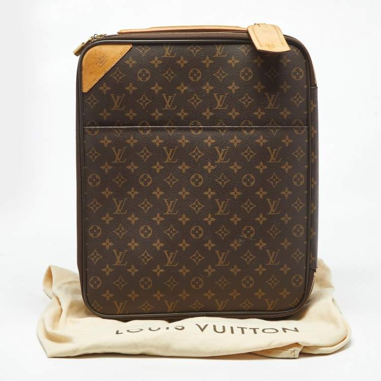 Pre Owned Louis Vuitton Monogram Canvas Pegase 45 Luggage