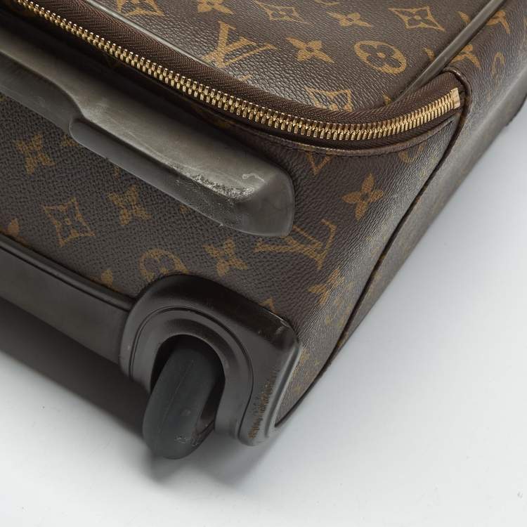 Pre Owned Louis Vuitton Monogram Canvas Pegase 45 Luggage