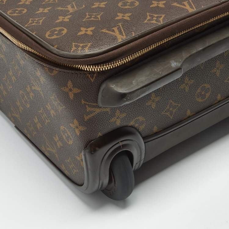 Pre Owned Louis Vuitton Monogram Canvas Pegase 45 Luggage