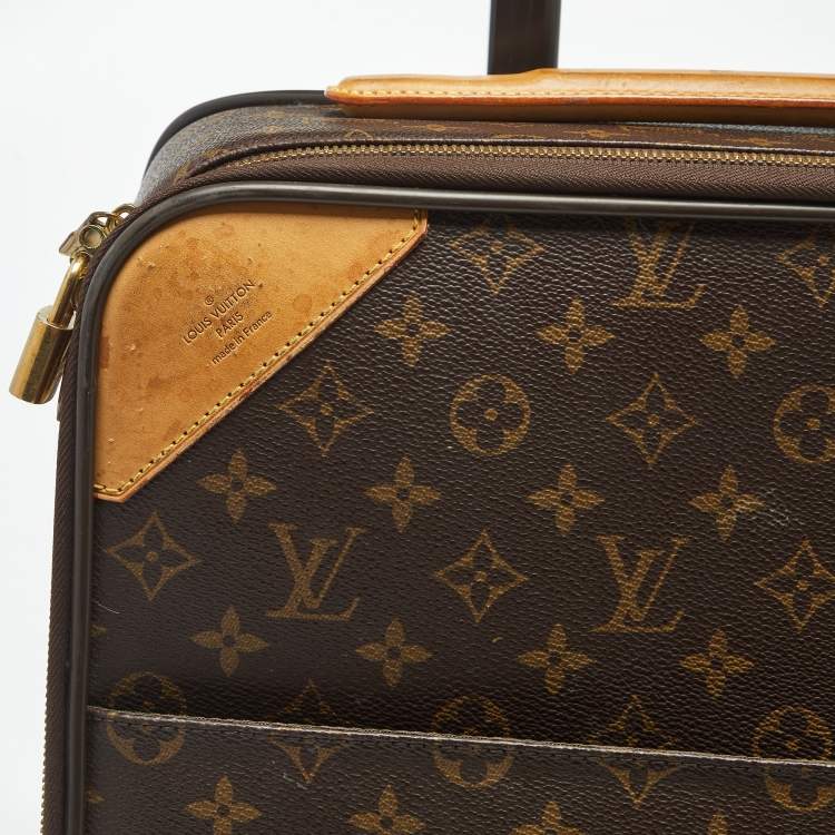 Pre Owned Louis Vuitton Monogram Canvas Pegase 45 Luggage