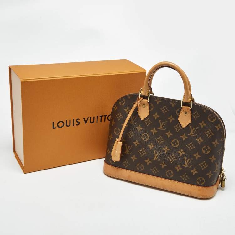 Pre Owned Louis Vuitton Monogram Canvas Alma PM Bag