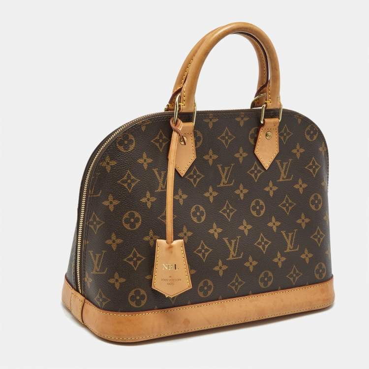 Pre Owned Louis Vuitton Monogram Canvas Alma PM Bag