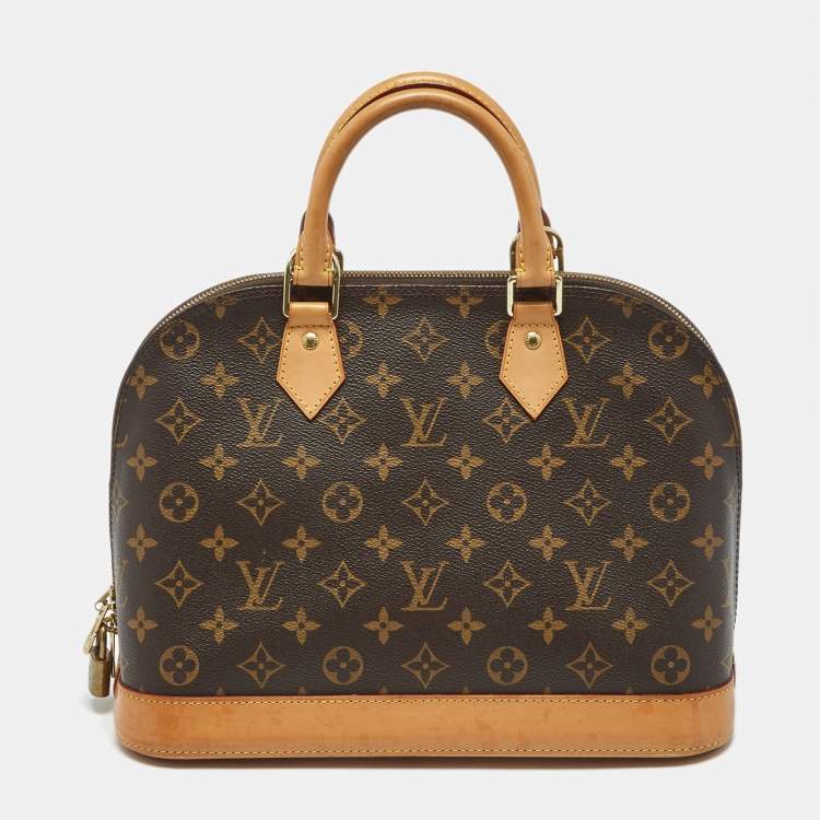 Pre Owned Louis Vuitton Monogram Canvas Alma PM Bag