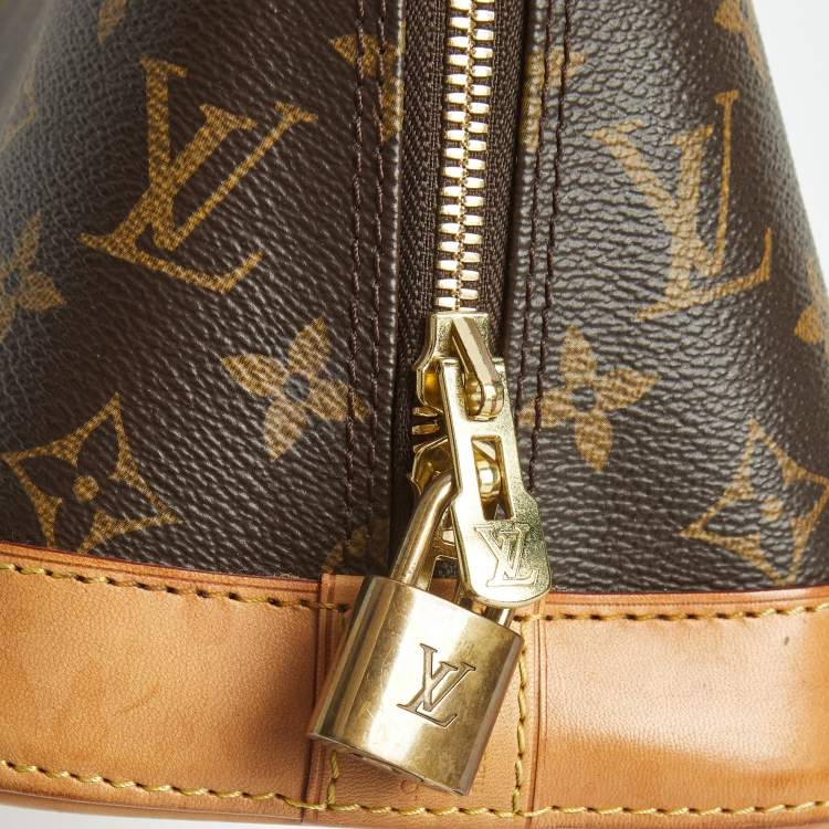 Pre Owned Louis Vuitton Monogram Canvas Alma PM Bag