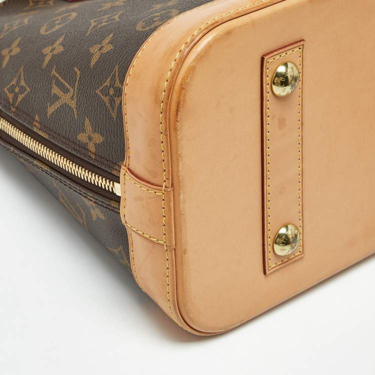 Pre Owned Louis Vuitton Monogram Canvas Alma PM Bag