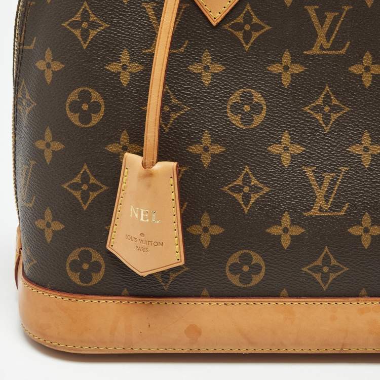 Pre Owned Louis Vuitton Monogram Canvas Alma PM Bag