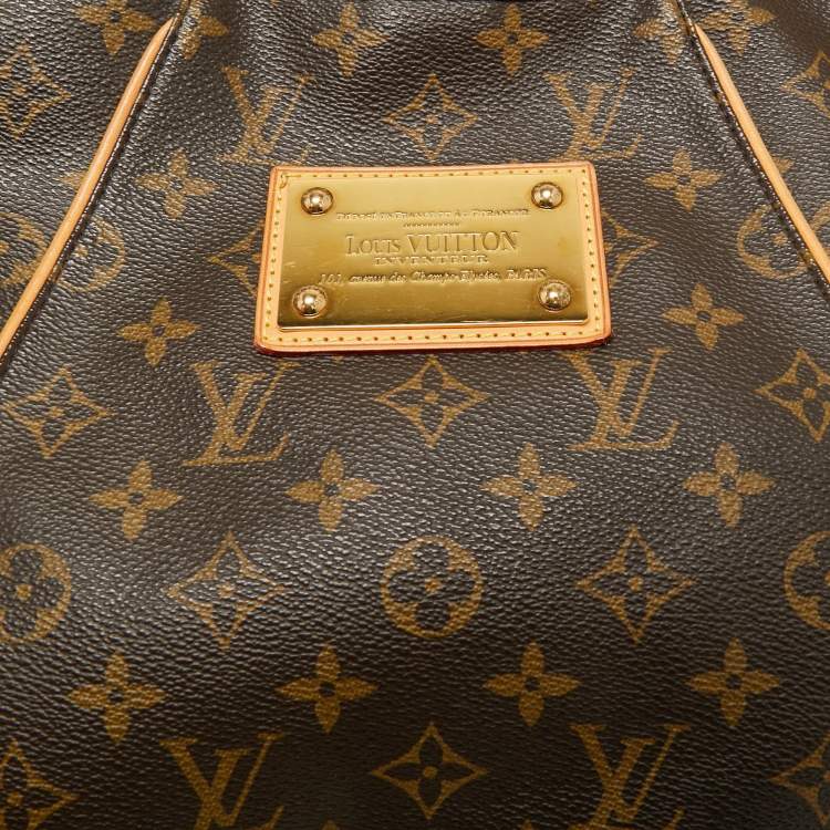 Pre Owned Louis Vuitton Monogram Canvas Galliera PM Bag