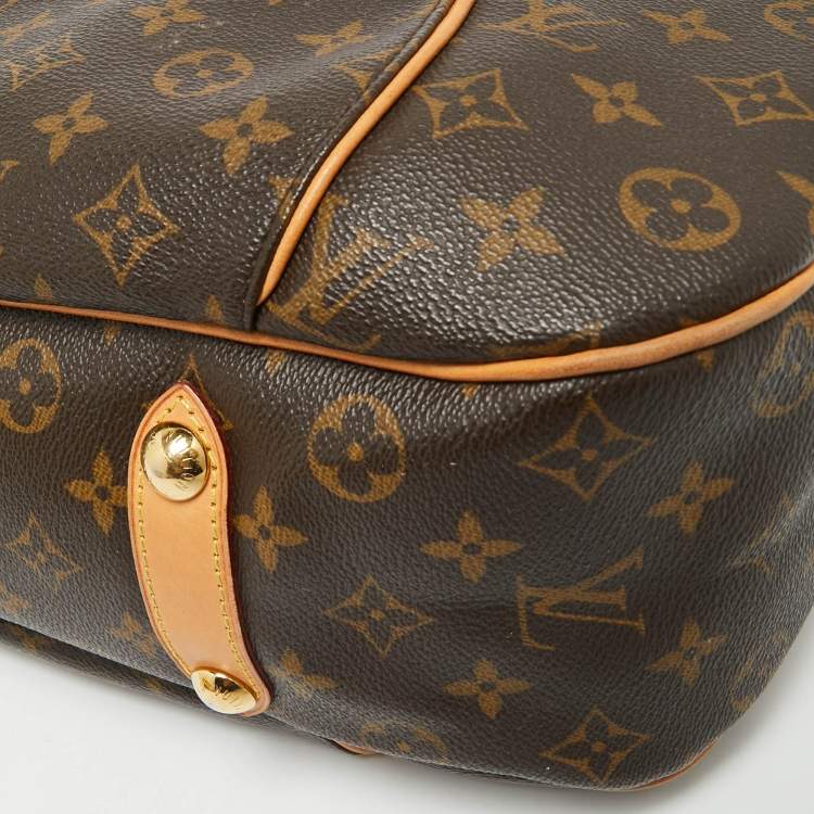 Pre Owned Louis Vuitton Monogram Canvas Galliera PM Bag