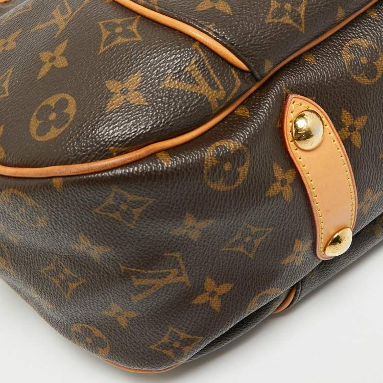 Pre Owned Louis Vuitton Monogram Canvas Galliera PM Bag