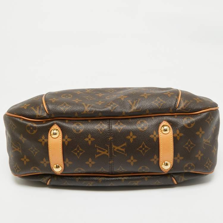 Pre Owned Louis Vuitton Monogram Canvas Galliera PM Bag