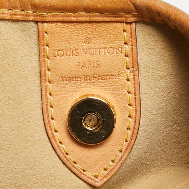 Pre Owned Louis Vuitton Monogram Canvas Galliera PM Bag