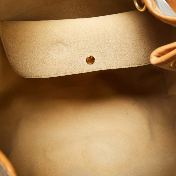 Pre Owned Louis Vuitton Monogram Canvas Galliera PM Bag