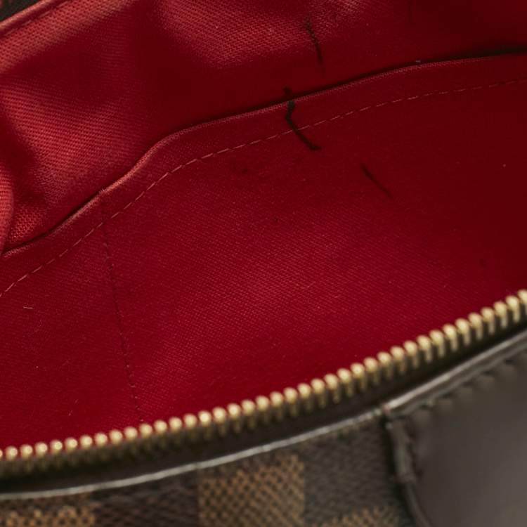 Pre Owned Louis Vuitton Damier Ebene Canvas PM Siena Bag
