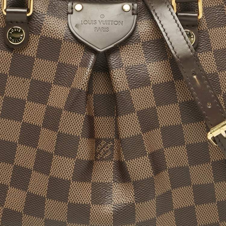 Pre Owned Louis Vuitton Damier Ebene Canvas PM Siena Bag