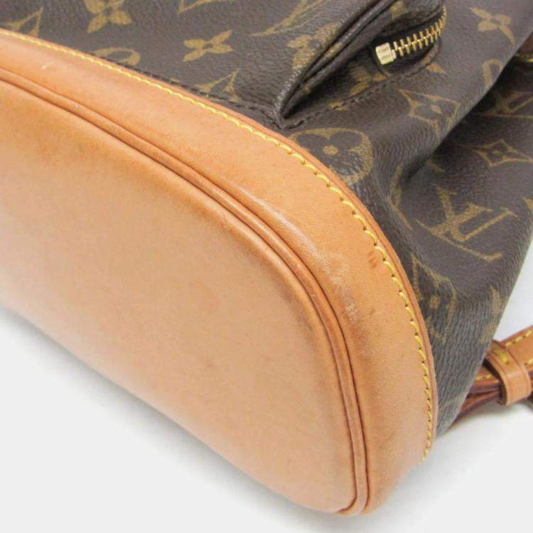 Pre Owned Louis Vuitton Mini Montsouris Monogram Coated Canvas Backpack