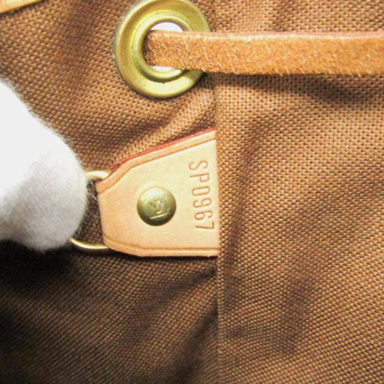 Pre Owned Louis Vuitton Mini Montsouris Monogram Coated Canvas Backpack
