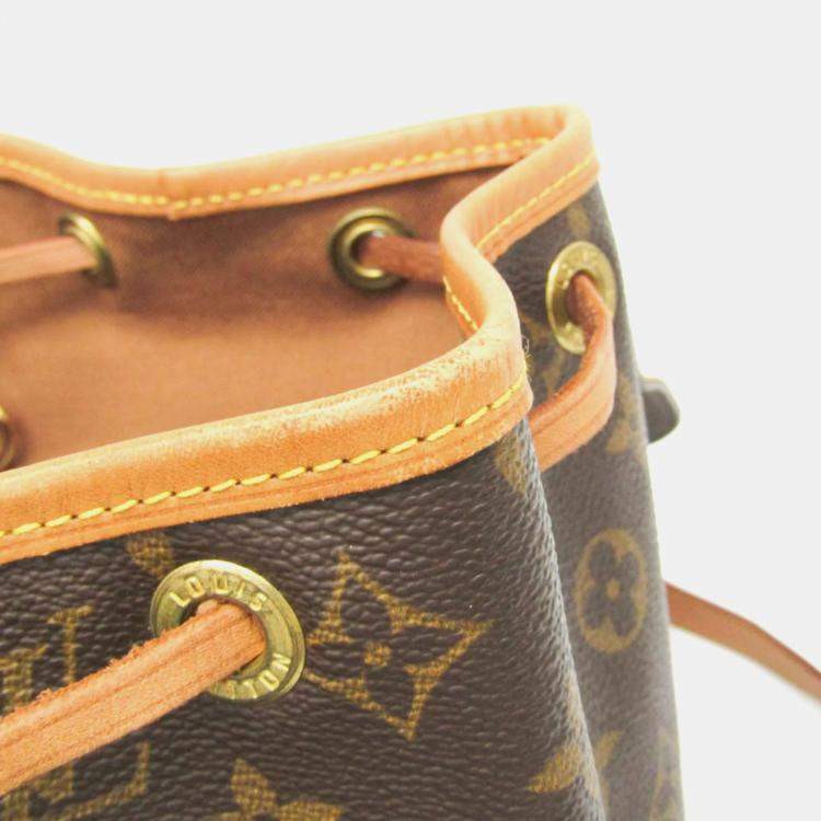 Pre Owned Louis Vuitton Montsouris MM Monogram Coated Canvas Backpack